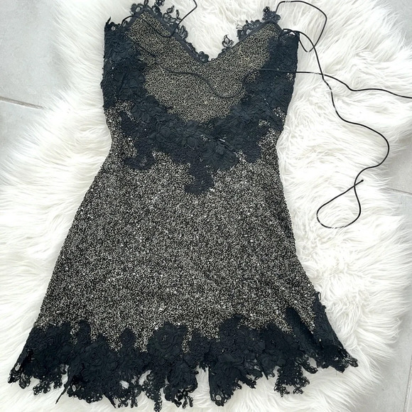 Juan Carlos Pinera Couture Designer Dress, size 0/XS/S - Picture 8 of 9